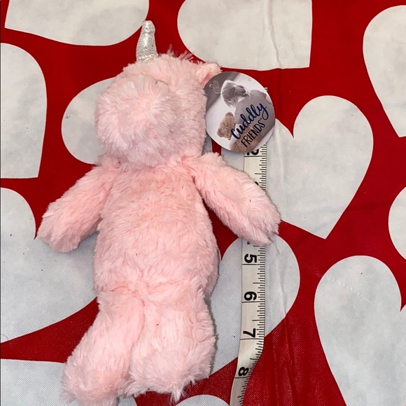NEW! 2- Cuddly Friends Pink Unicorn Stuffed Animal - Picture 8 of 9